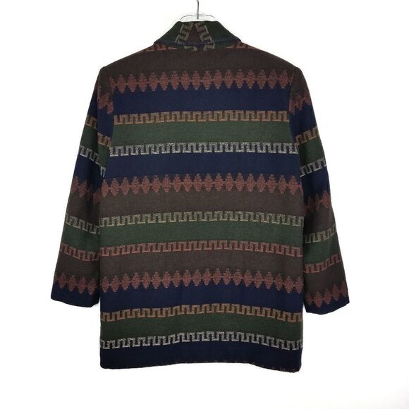 Vintage First Option Southwest Wool Blend Blazer - Picture 8 of 11